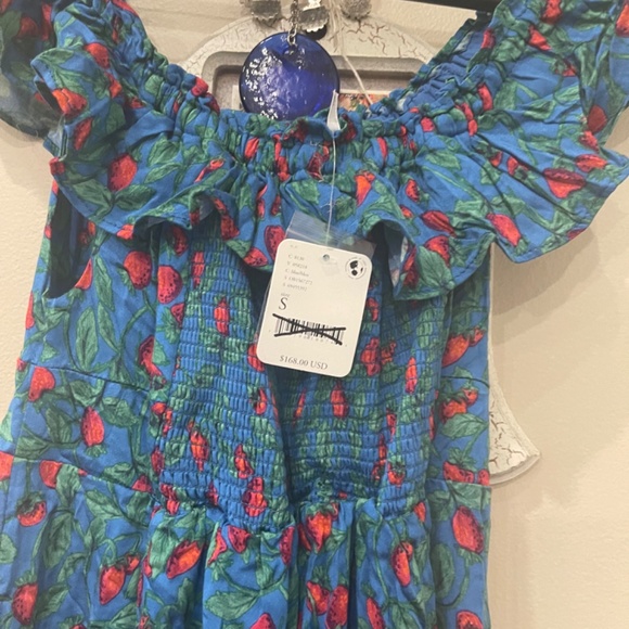Free People She's a Dream Strawberry  Midi-SZ S $168 - Picture 2 of 3